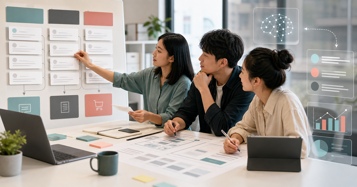 台灣中小企業團隊把顧客常見問題卡片整理成網站問答與 AI 搜尋可引用的內容流程