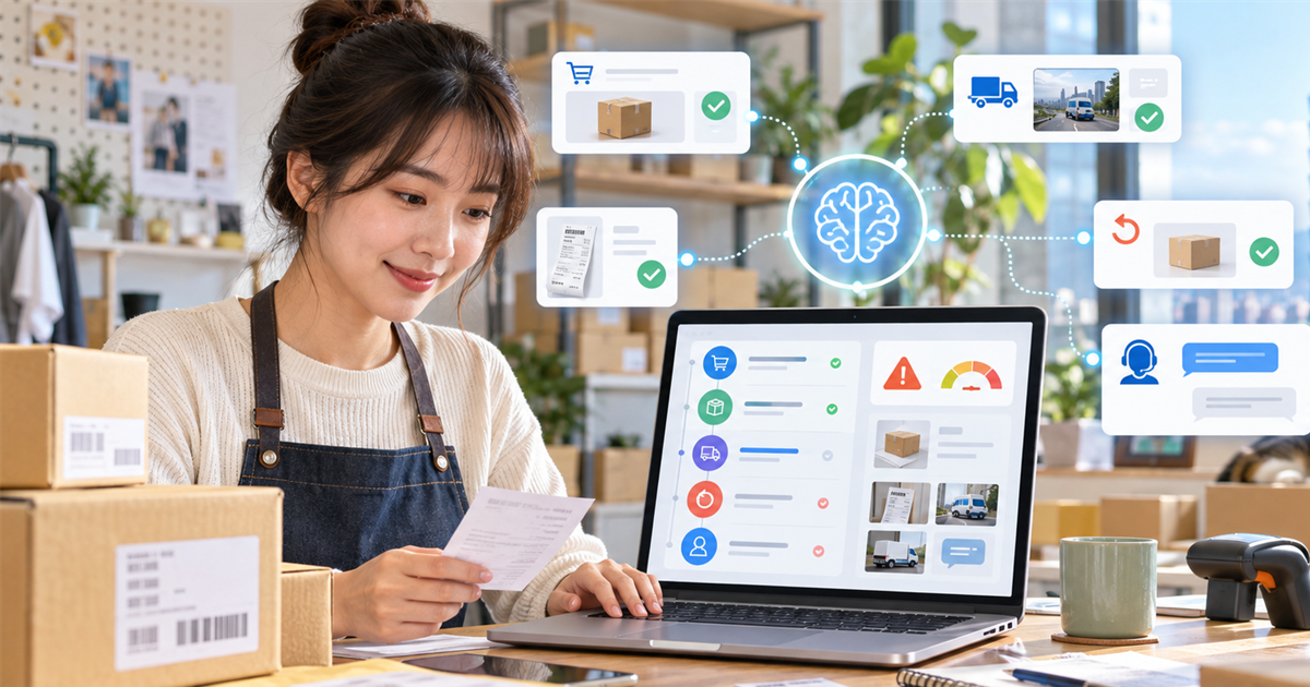 台灣電商人員用 AI 儀表板整理訂單、物流、退款與客服證據