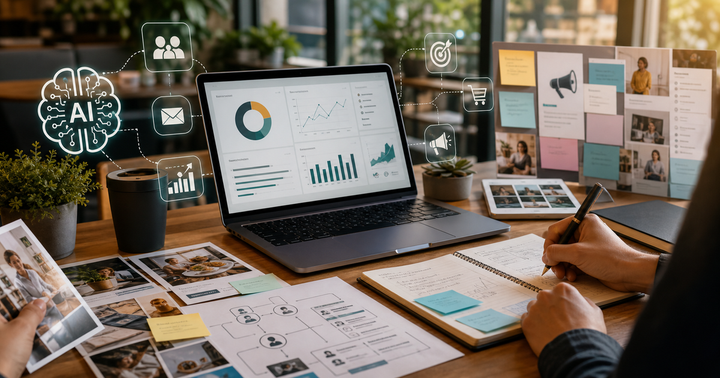 中小企業團隊把 AI 行銷應用整理成內容廣告數據與 CRM 優先順序