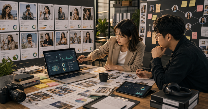 AI 網紅篩選 的 AI 行銷自動化工作流場景