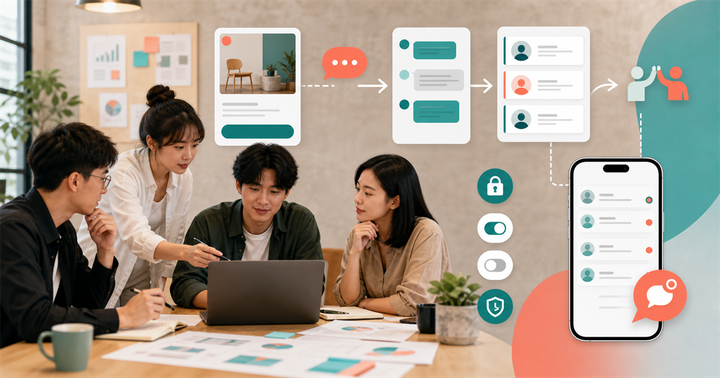 台灣中小企業團隊檢查點擊傳訊廣告、私訊名單與 CRM 交接流程