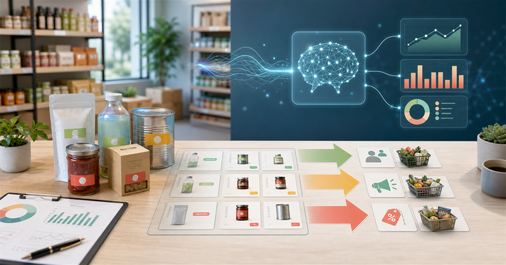 台灣中小企業用 AI 分析即期品庫存與促銷通路的工作桌