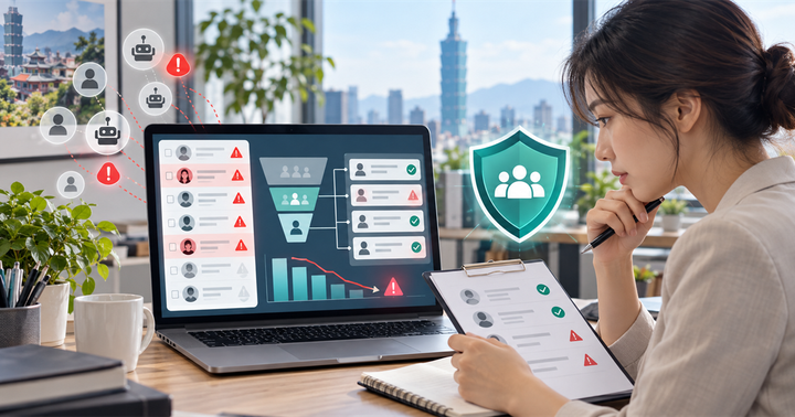 台灣中小企業行銷人員檢查表單名單、CRM 風險提示與 AI 廣告學習訊號