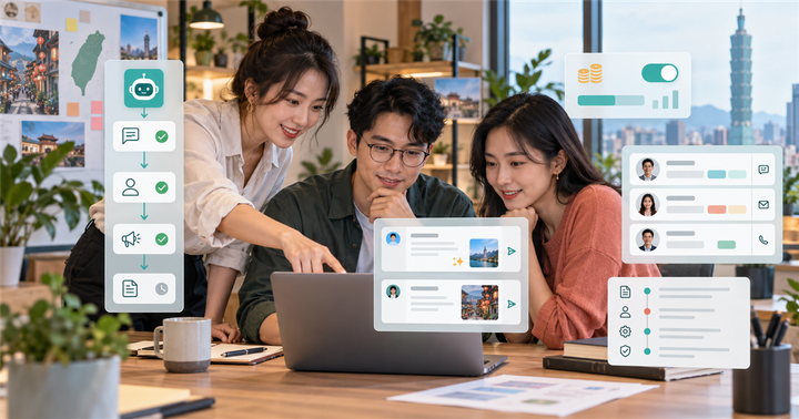 台灣中小企業行銷團隊檢視 AI 代理核准流程、客戶訊息與稽核紀錄